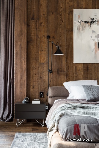 现代阿尔卑斯风格两层别墅室内设计丨俄罗斯莫斯科丨格里戈里耶夫·德米特里,格里戈里耶娃·达里娅-31