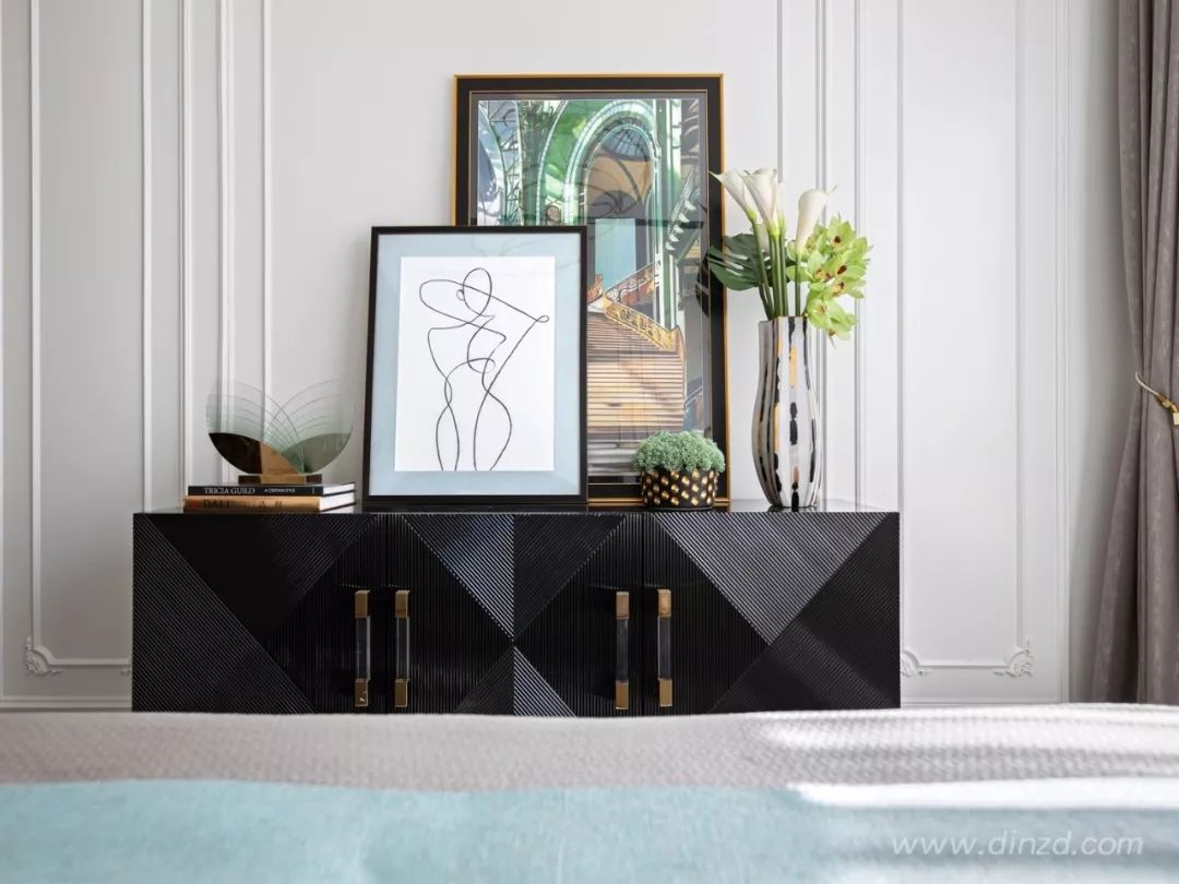 天津中海国际公园城澜湖苑 | 现代法式奢华样板间-43