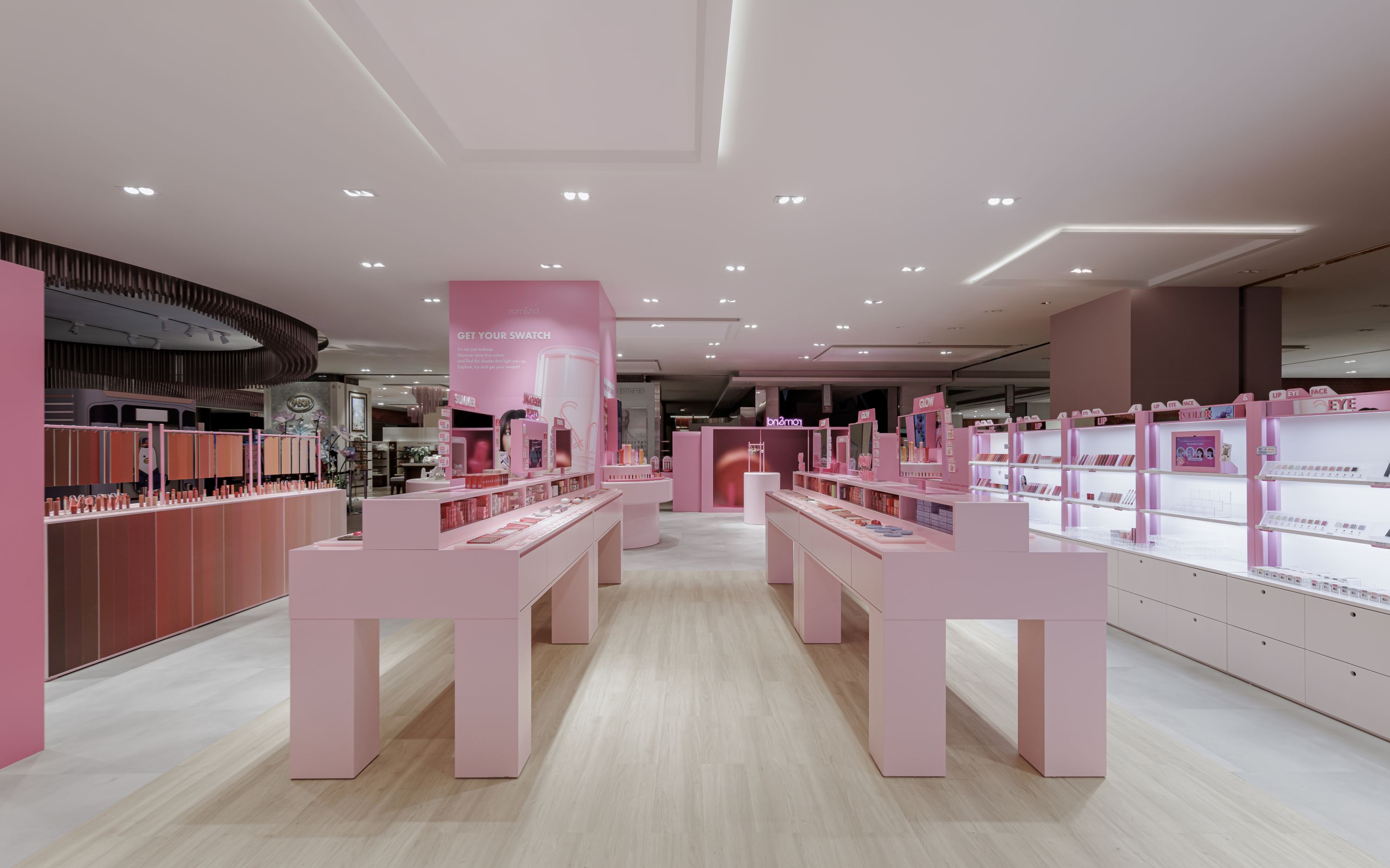 Rom&nd快闪店，釜山乐天百货店丨韩国-5