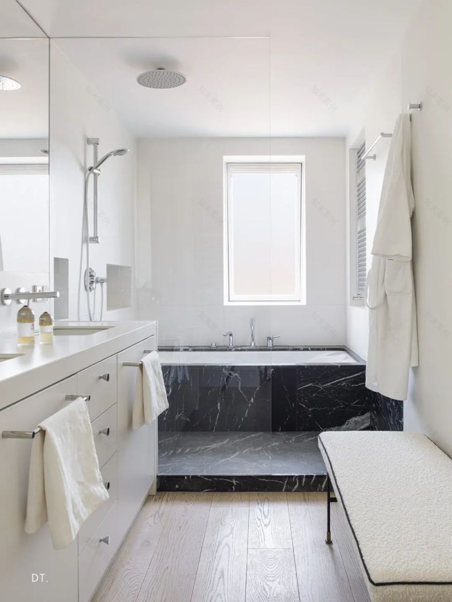 马德里现代住宅 | 黑白永恒经典,东方山水意境-25