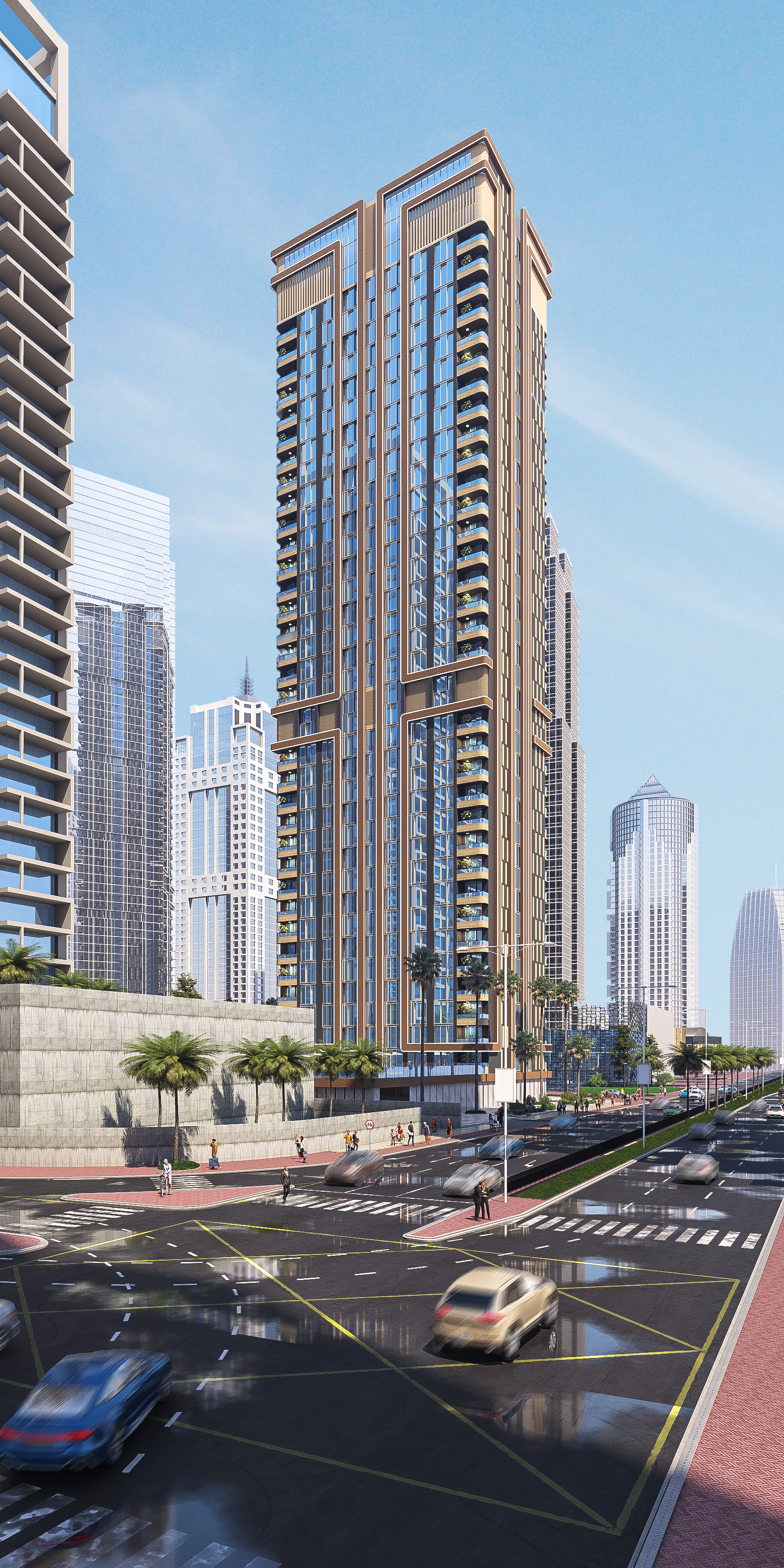 GOLDEN OASIS Tower 37 FLOORS (DUBAI MARINA)-2