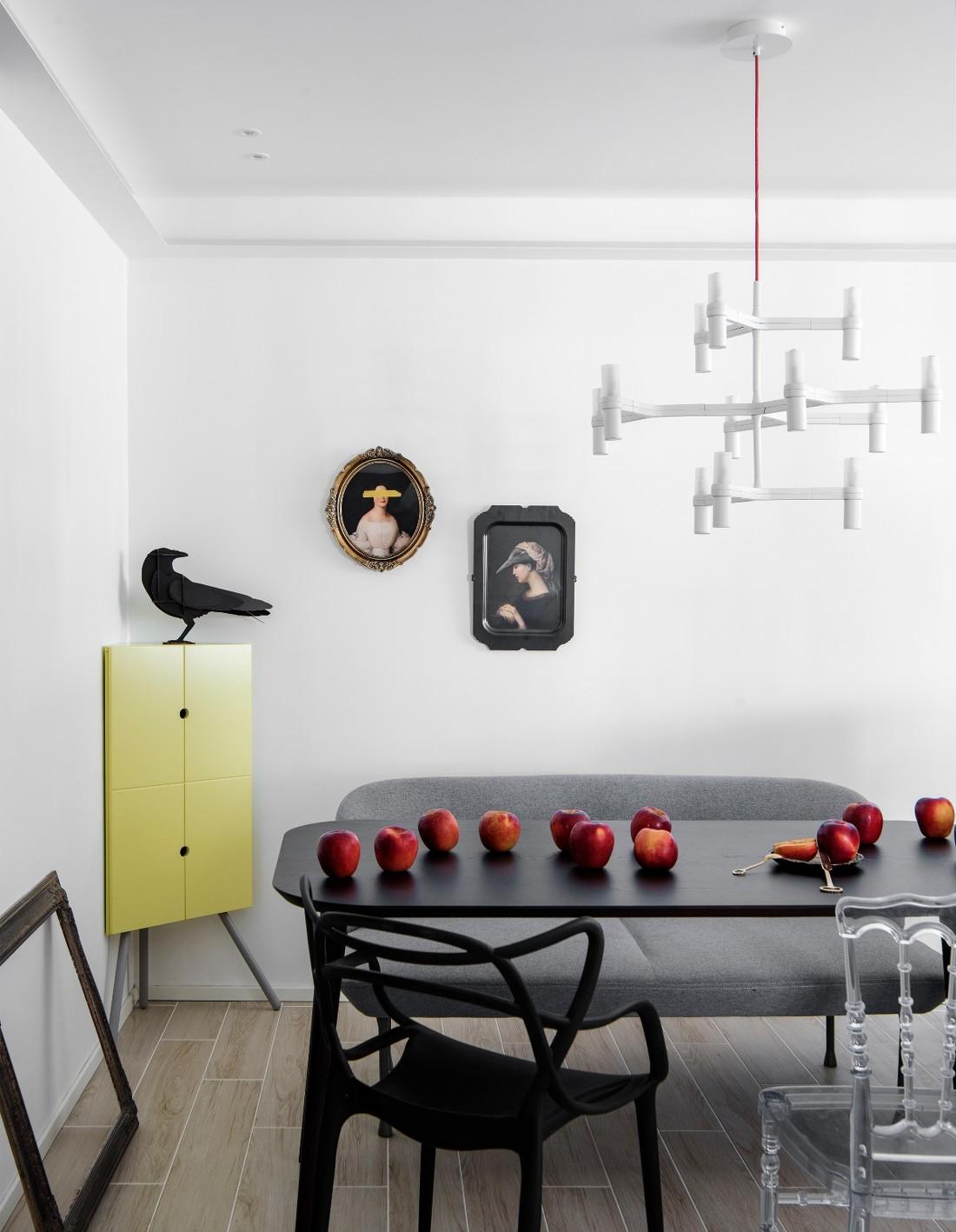 石家庄乐盟平层住宅 | “礼物”般的空间设计-15