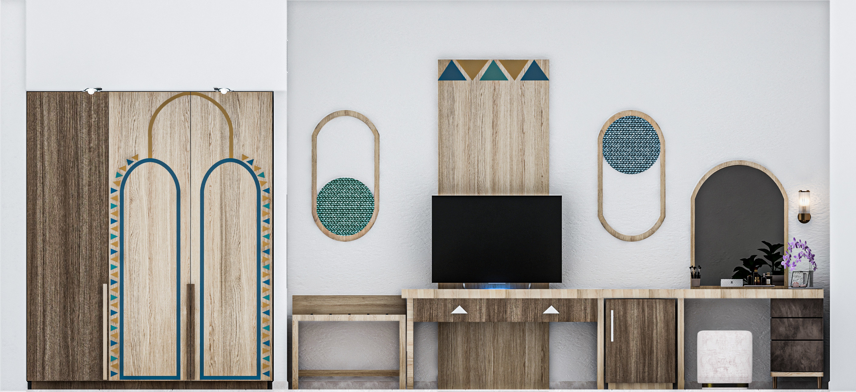 努比亚酒店房间设计-4