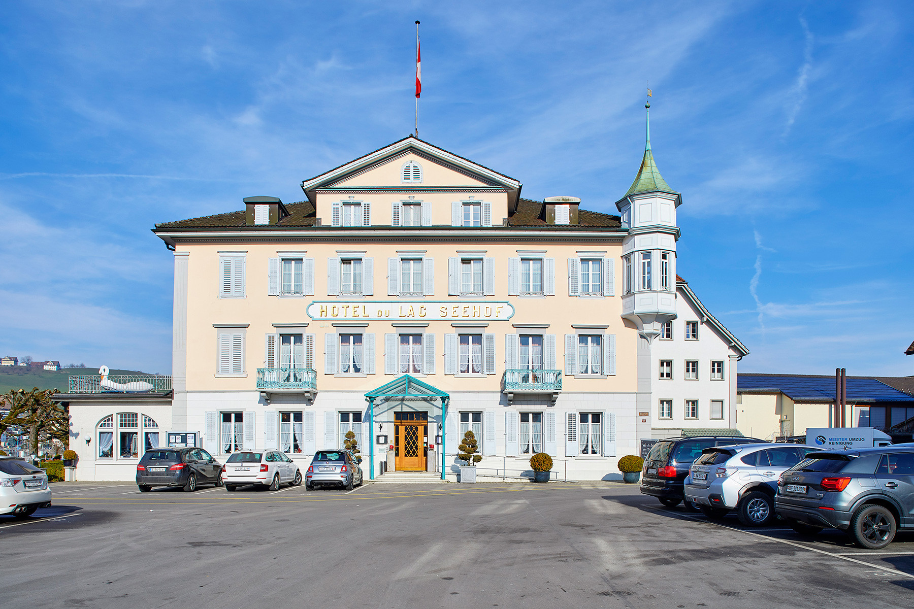 Hotel Du Lac Küssnacht酒店翻新项目丨整体建筑kunzarchitekten ag,室内设计Polzer-19