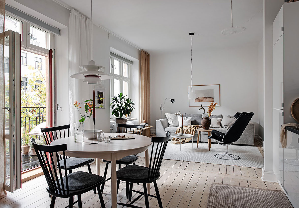 温馨秋日公寓设计-1