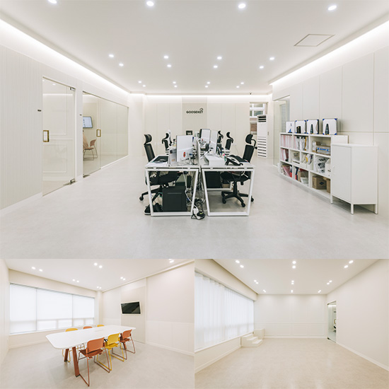 白色简约迷你办公室，60 平米的极致空间利用-1