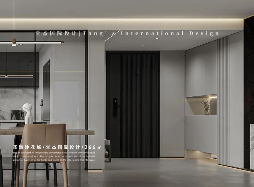圣淘沙花城现代极简风设计丨中国南京丨堂杰国际设计-28