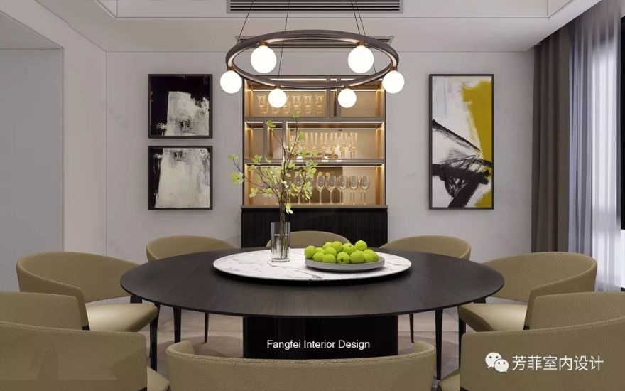 芳菲设计新作 | 绍兴黑白灰家居,诠释自由舒适生活-29