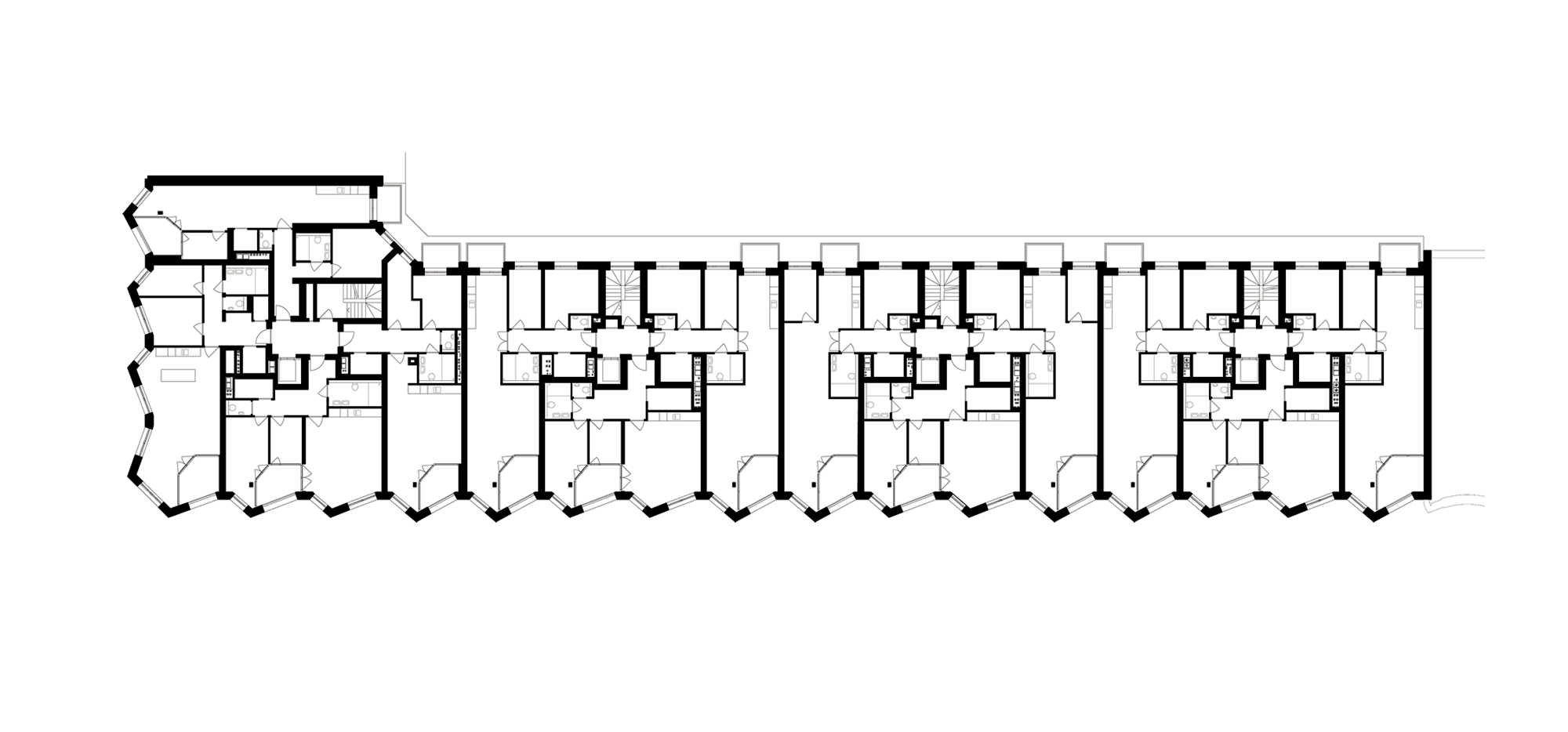 Cadix harbour building, Antwerp, -9