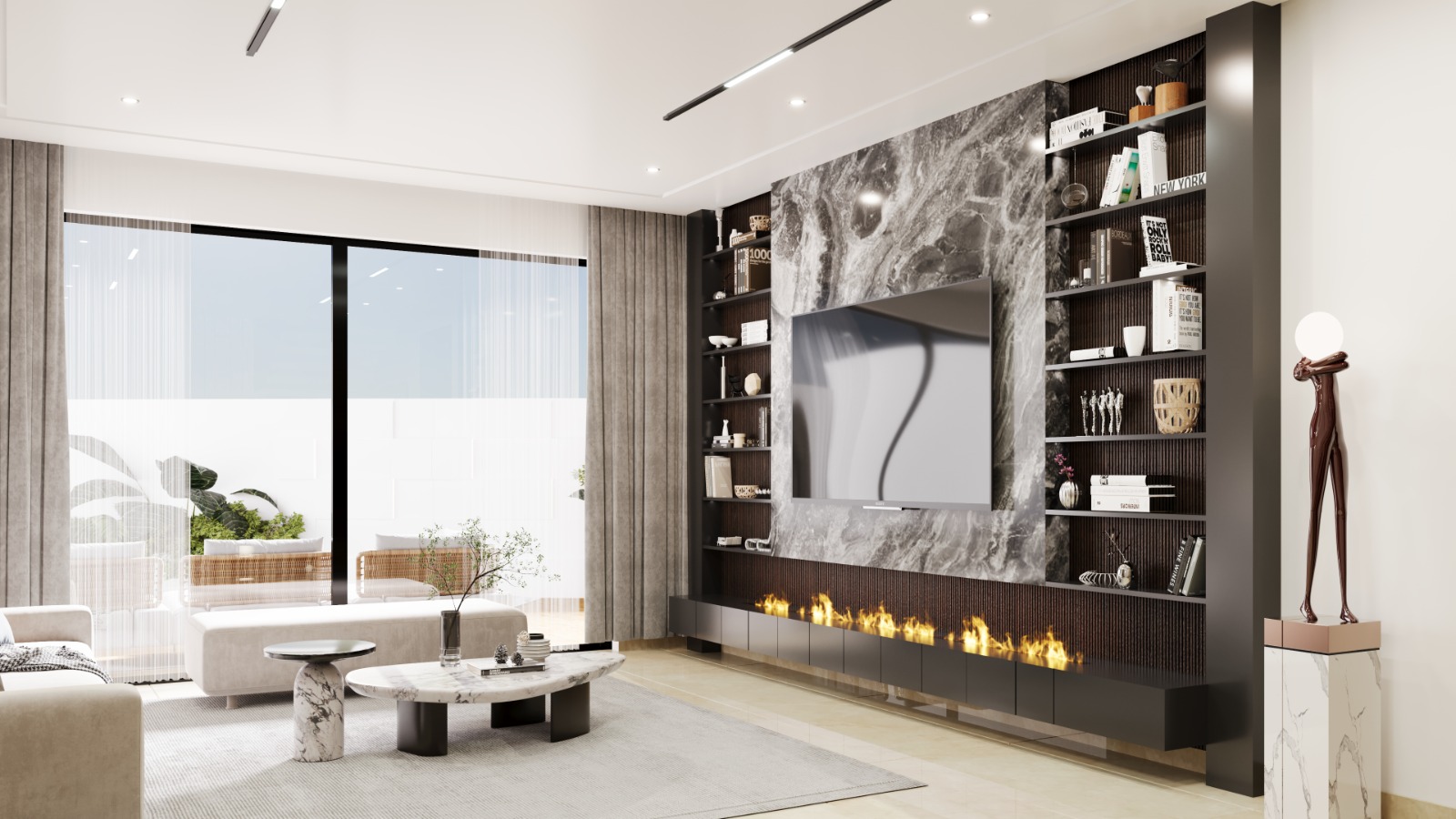 别墅概念设计丨突尼斯-5