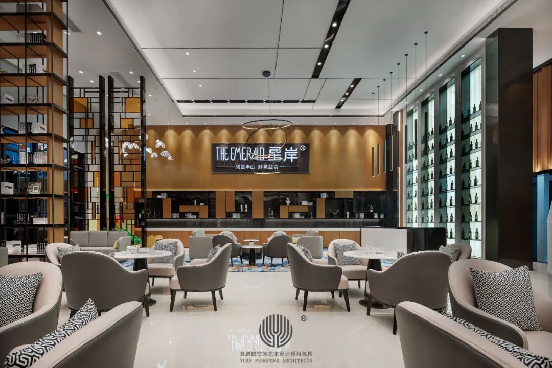 港式风格打造樟木头星岸销售中心,展现极致商业空间体验-38