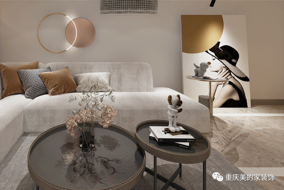 200㎡五口之家,现代简约轻奢生活-44