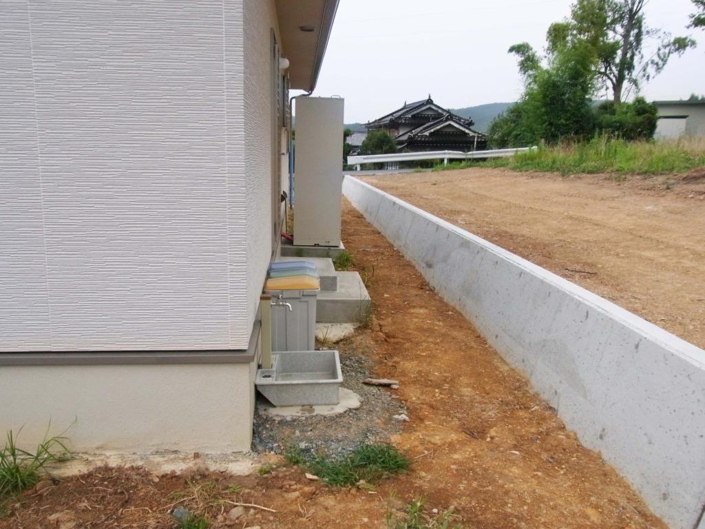 平屋建て和風モダン住宅の新築外構-70