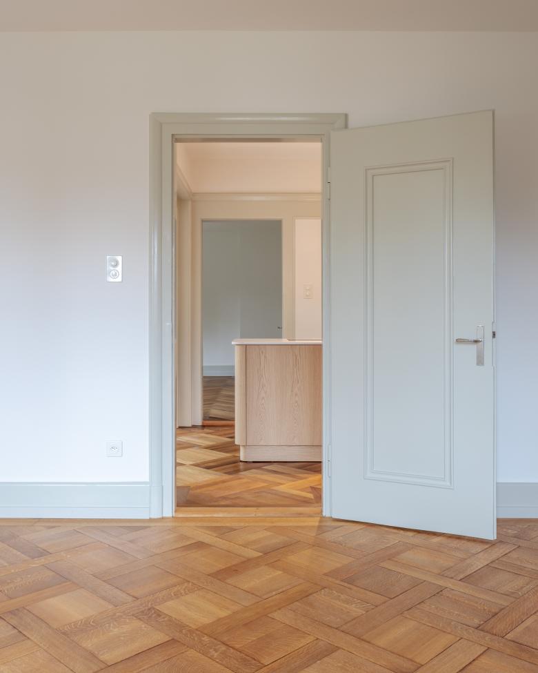 Umbau Wohnung 公寓改造丨瑞士卢塞恩丨Brechbuehler Walser Architekten-16