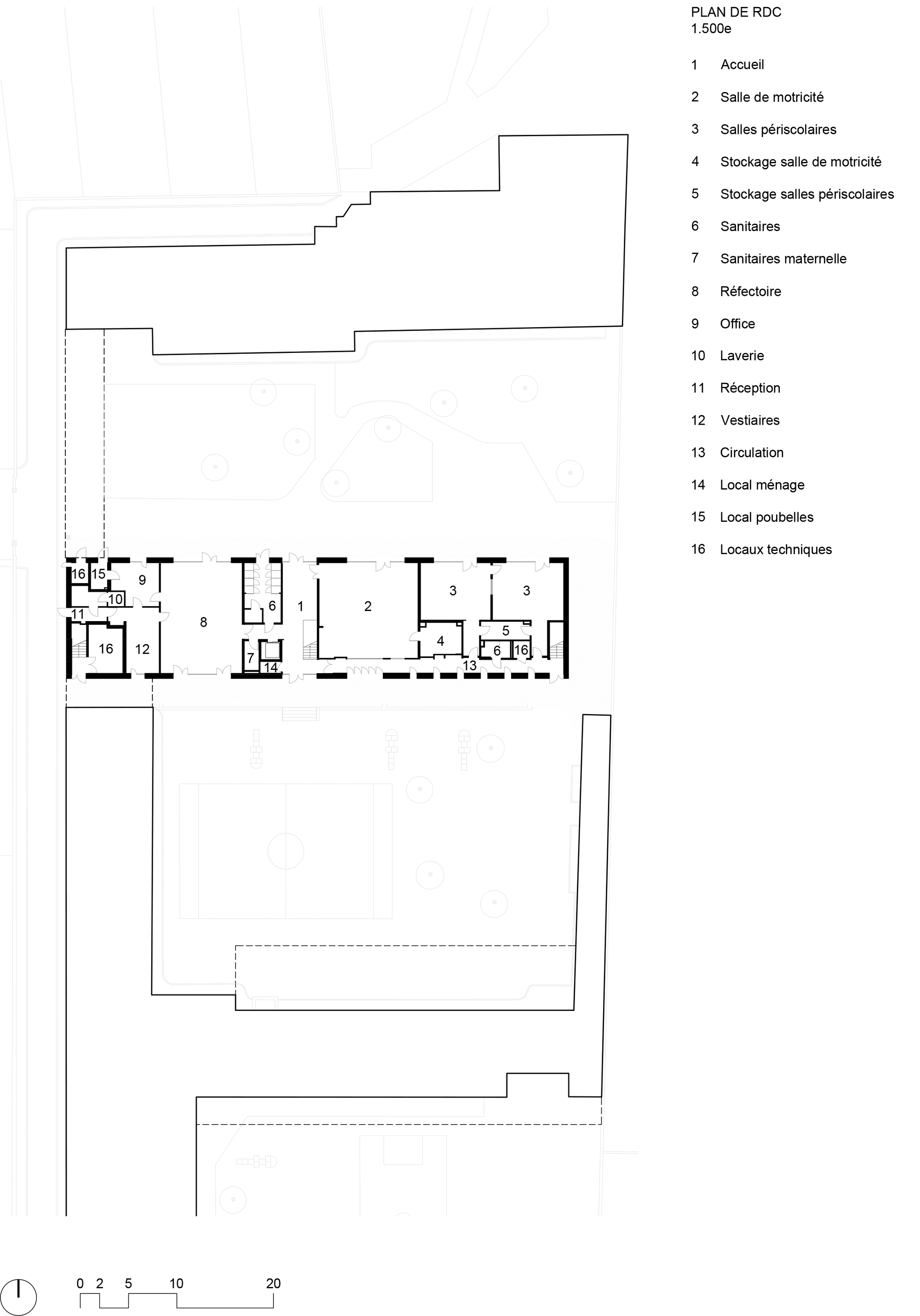 Lully Vauban 学校和音乐学院扩建丨法国丨Atelier Serge Joly Architectes-15