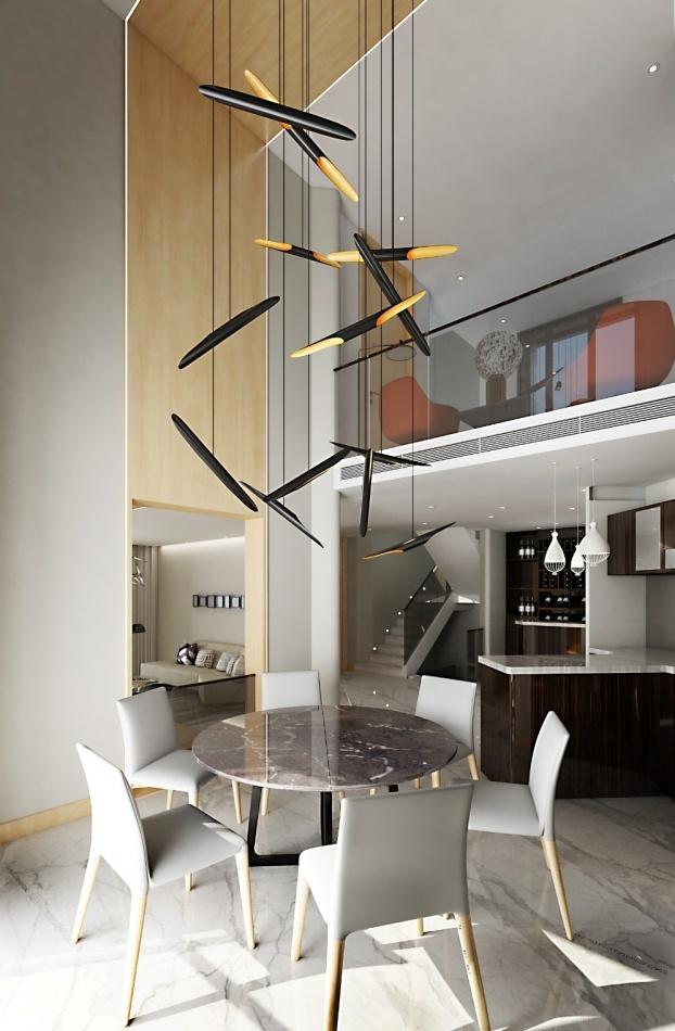 
380㎡新中式风格-感受忙碌中的慢生活 -4