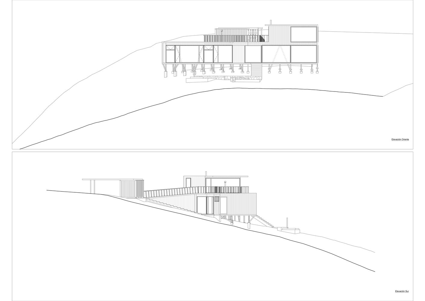 S House · 融合自然风景的现代木结构住宅设计丨智利丨nicolasCRUZarquitectos-42