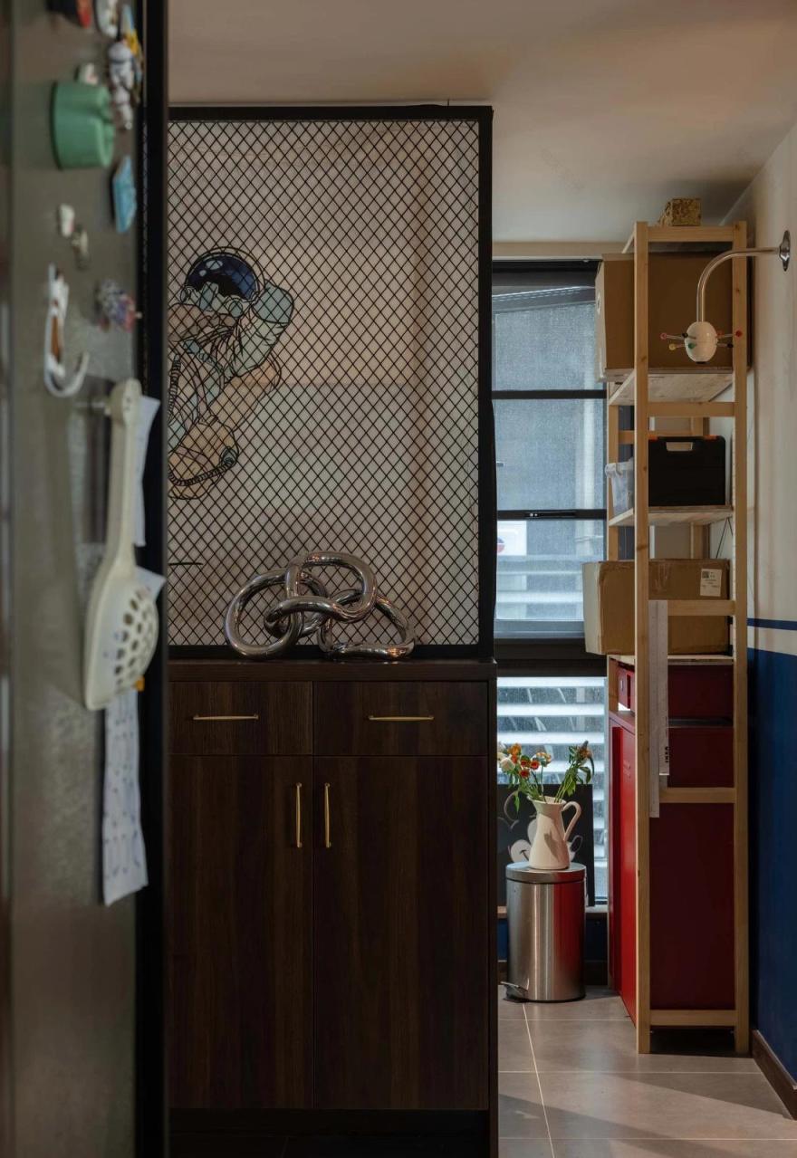 梦幻复古公寓,巧妙改造破解风水难题-32