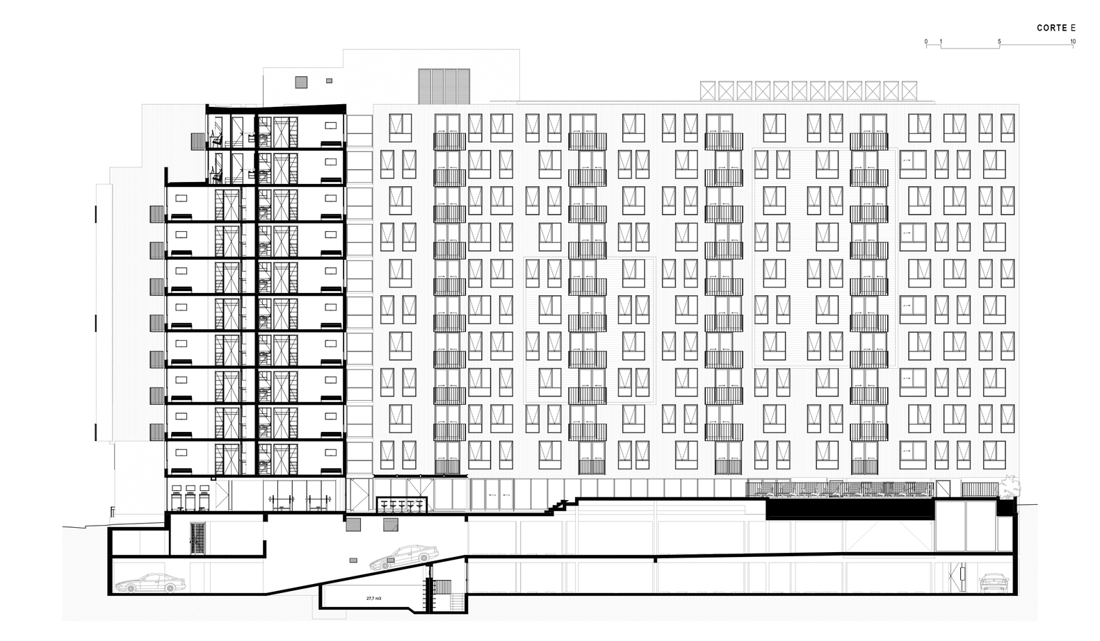智利圣地亚哥学生公寓建筑设计-65
