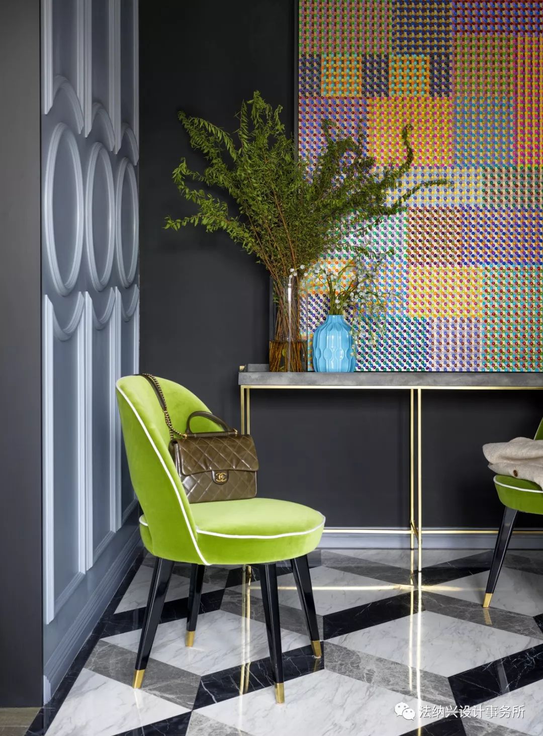 浪漫法式贯穿全屋，会所办公一体化别墅改造-58