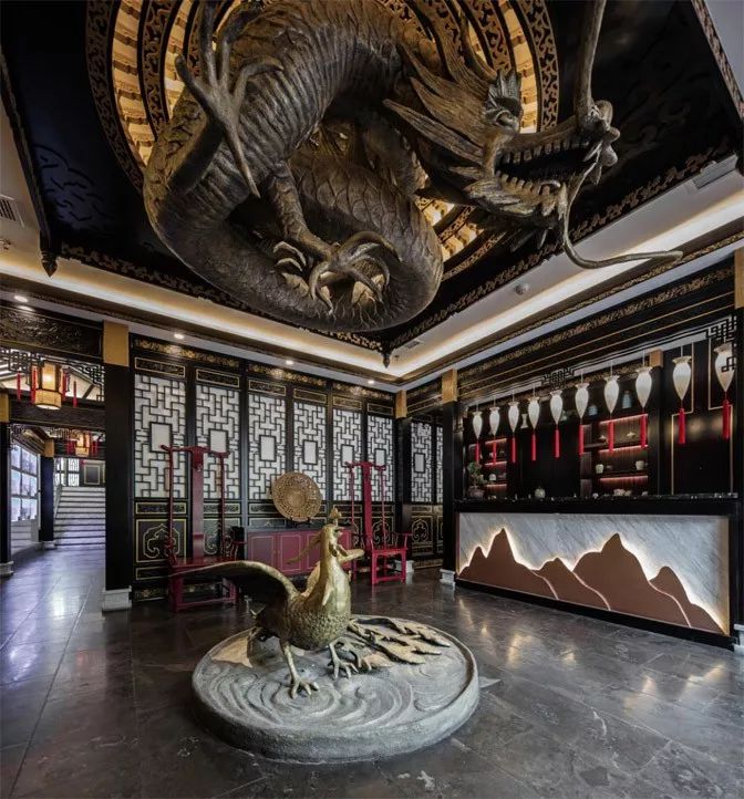 《江左》 | 西安顶级河鲜餐厅,郑洲设计师的匠心之作-32