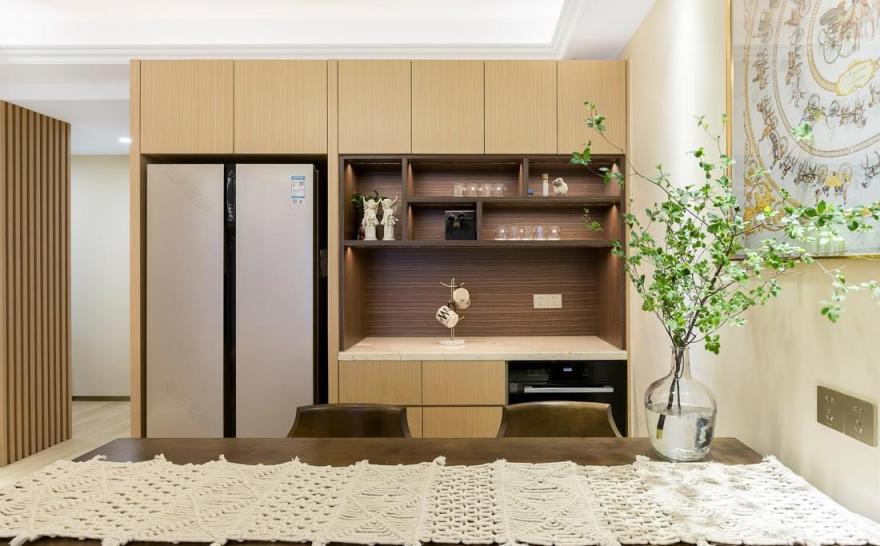 南宁大盛设计 · 暖调极简,打造温馨私藏空间-11