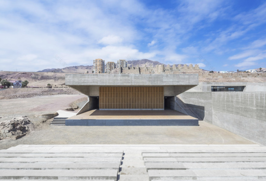 环茶卡遗址露天剧场 · 融入自然的地景建筑-19