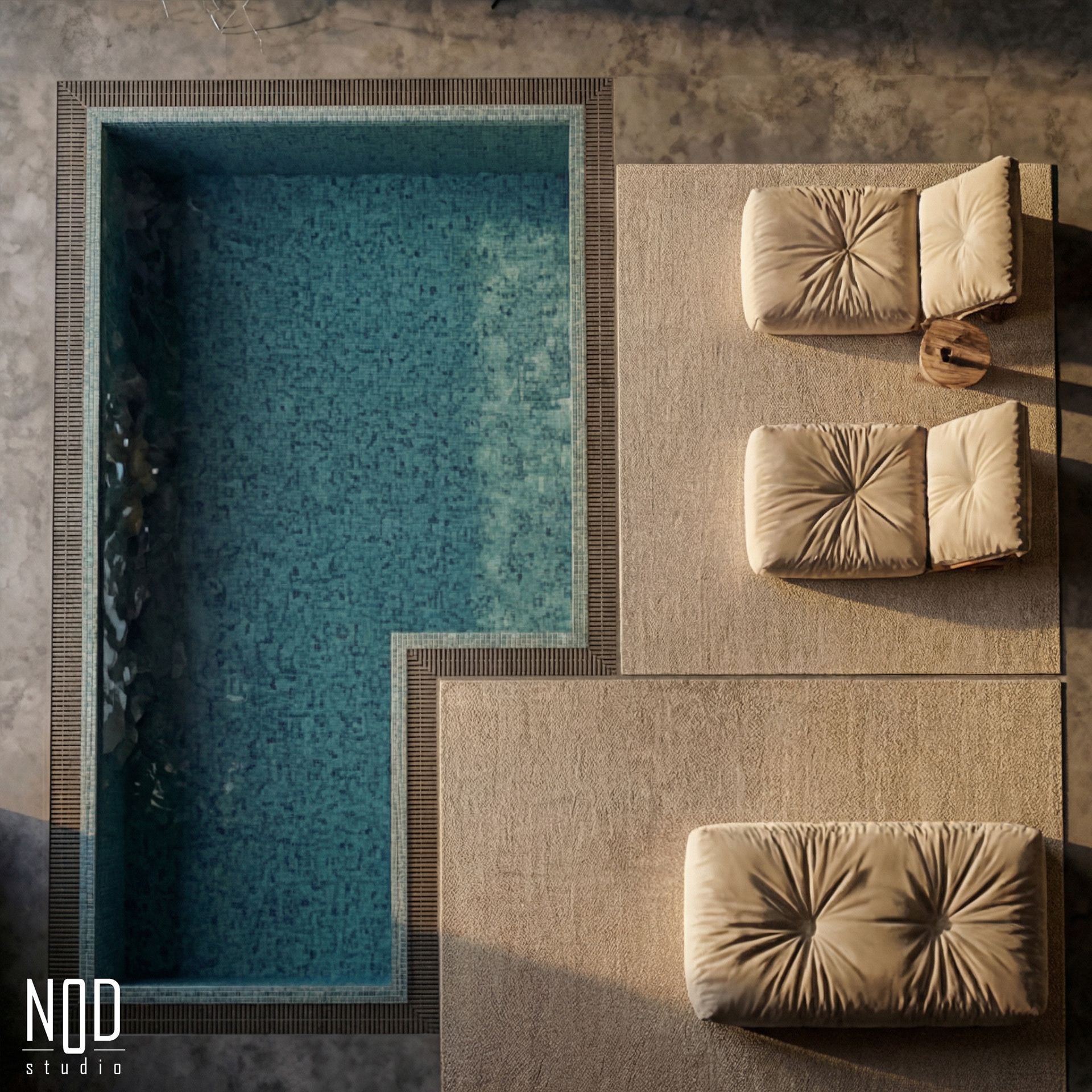 游泳池设计 · 沙特阿拉伯王国丨沙特阿拉伯丨NOD STUDIO-12