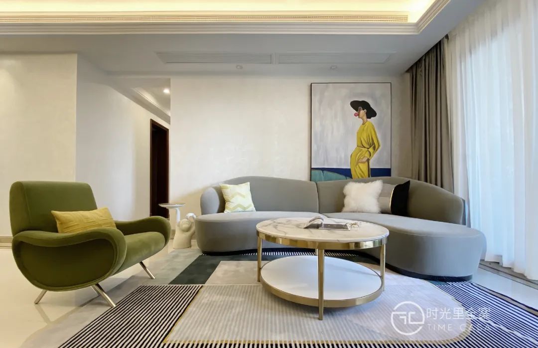现代轻奢风软装设计 · 万锦熙岸的治愈美家丨中国成都丨TIME CASA-17