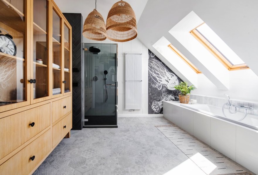 复式公寓改造·客厅带吊床的室内设计-39