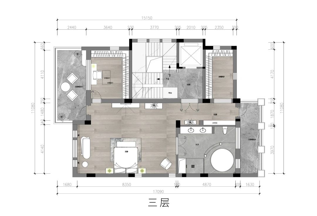 成都牧马山蔚蓝卡地亚豪宅设计丨中国成都丨耿可佩及其团队-91