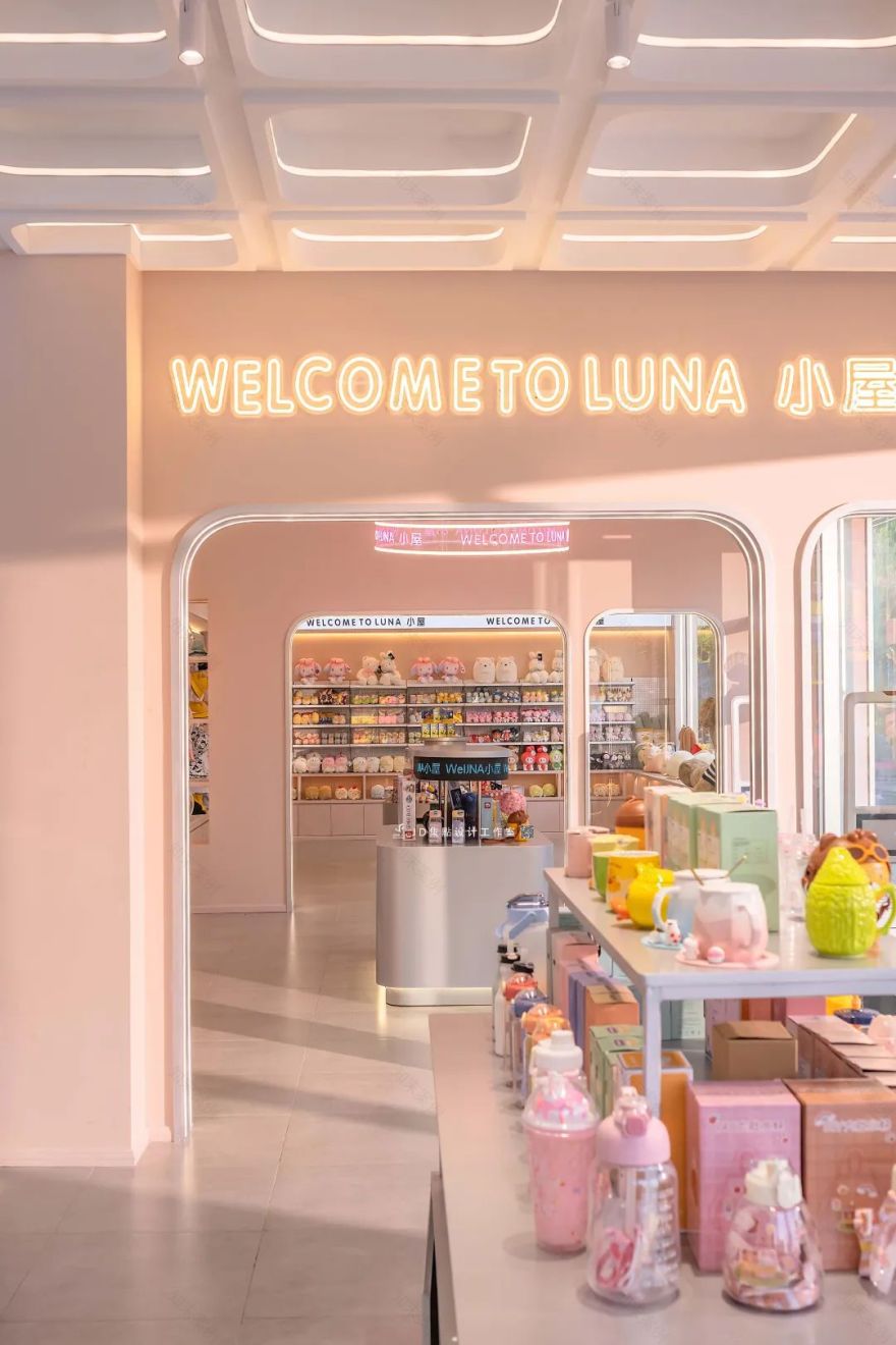 重庆欢乐谷 LUNA 小屋 · 甜酷风格商店设计丨中国重庆丨JD 集點设计工作室-57