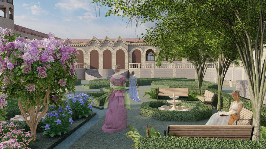 敖德萨库亚利尼克疗养院水上休闲综合体建筑环境设计丨乌克兰敖德萨-6