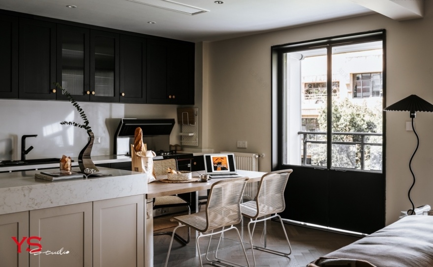 奶咖色之家 · 融合复古与极简的一室设计丨中国重庆-50