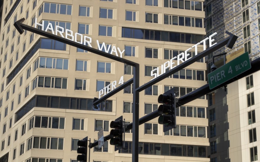 波士顿海港区公园标识和标牌设计丨美国波士顿丨Pentagram-9