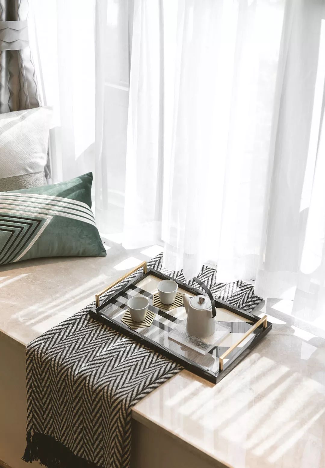 温岭·宝龙广场样板房 | 现代中式家居的静谧隐世空间-27