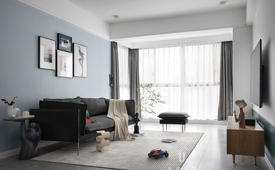 北酉设计丨平层丨北酉作品丨青禾-0