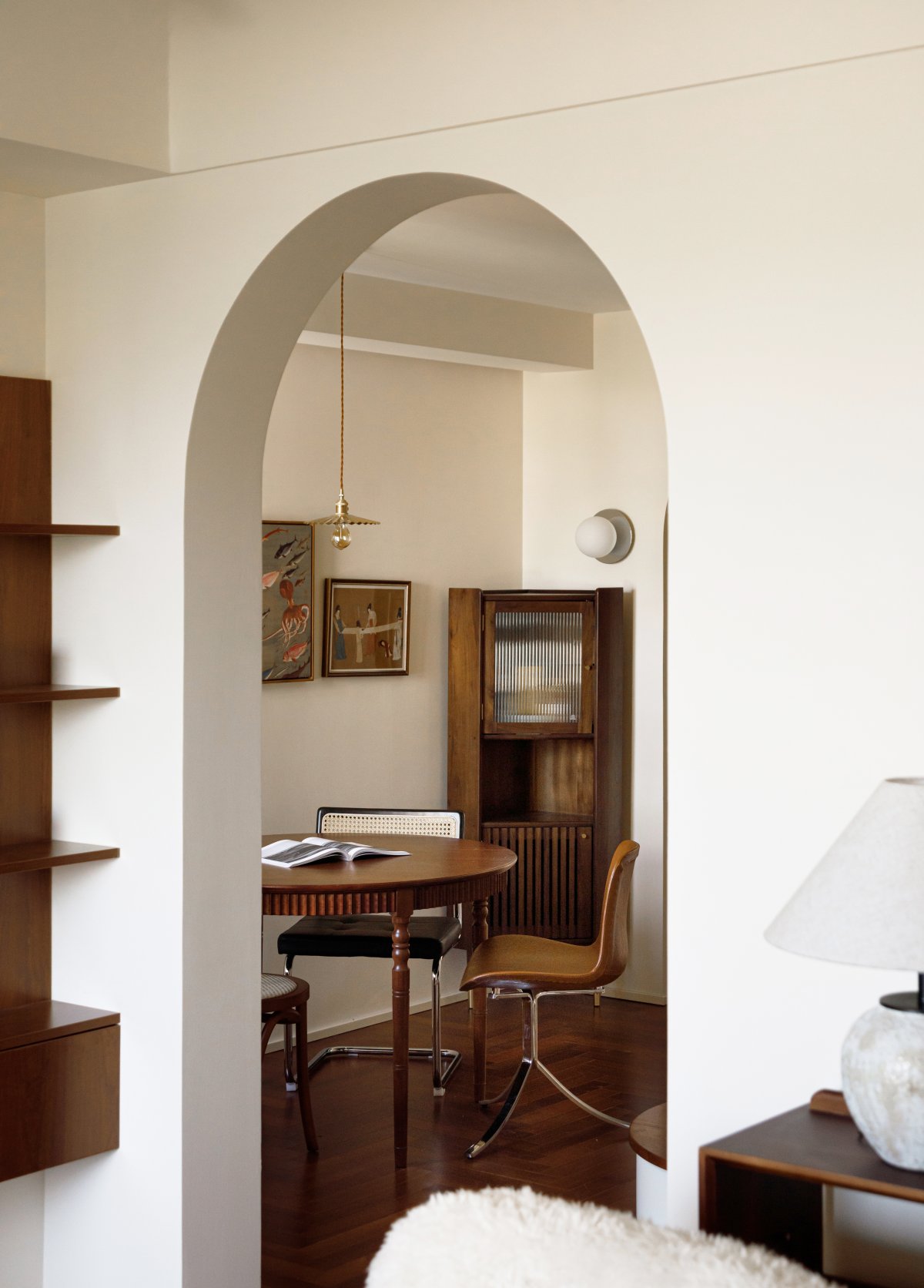 北京西城社区住宅轻复古风格婚房设计丨中国北京丨文君空间设计-26