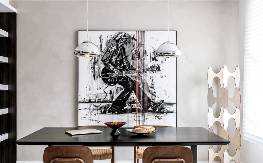 红房子开放式家居设计,自然元素打造复古质感-15