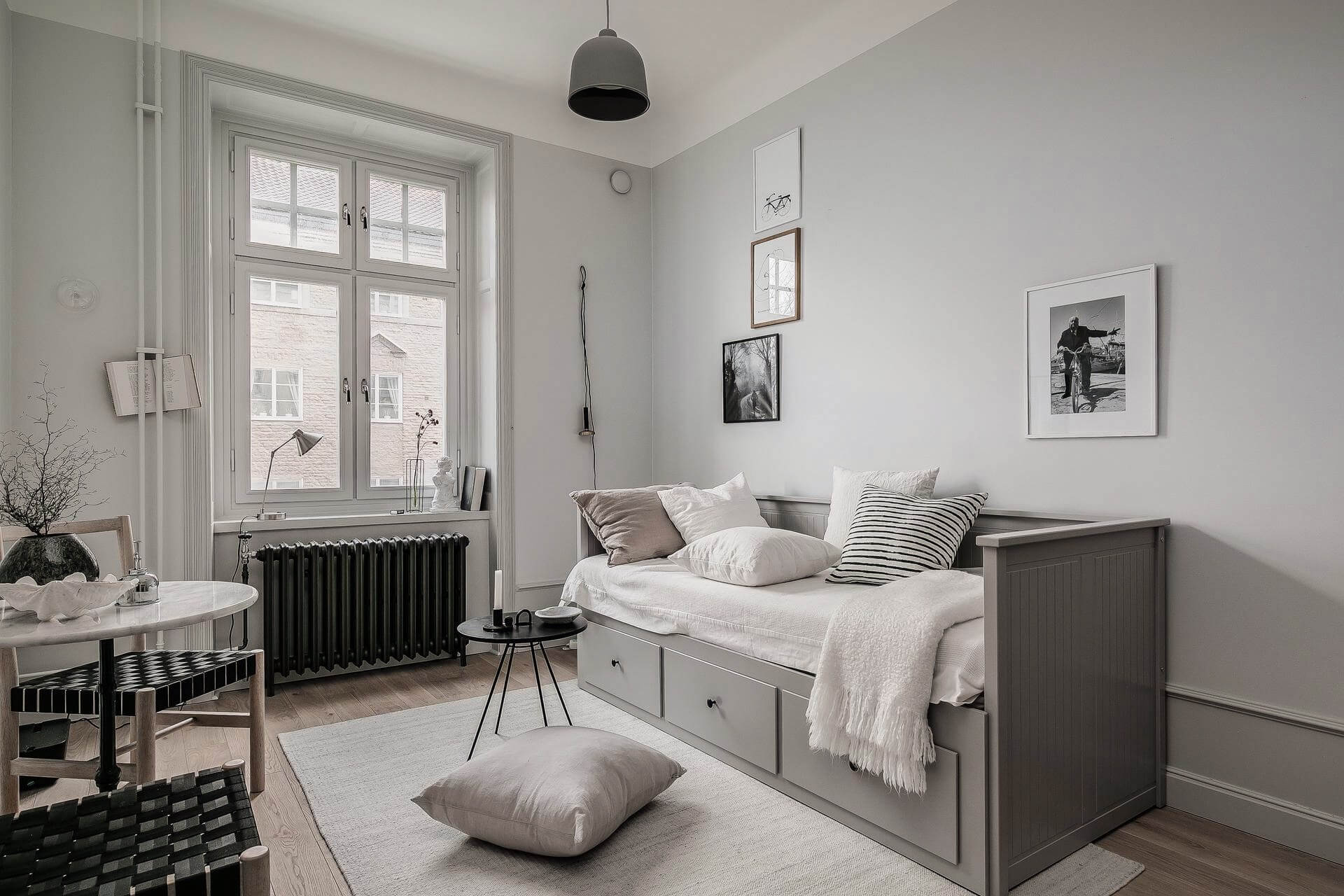 20平米北欧风单身公寓室内设计-31