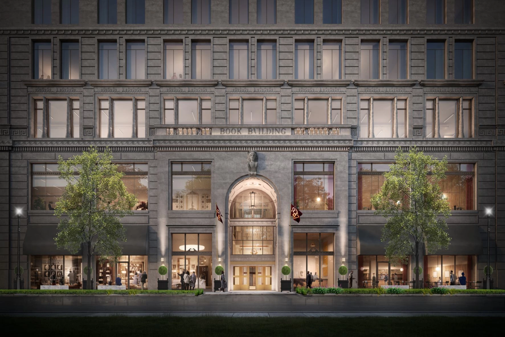 底特律地标建筑 Book Tower 修复与扩建丨美国底特律丨ODA Architecture-14