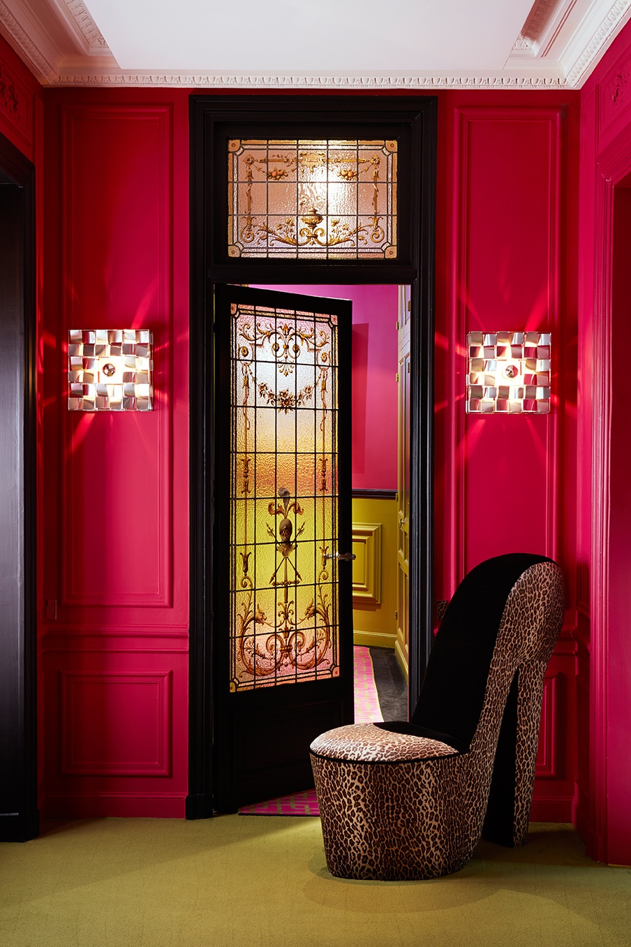 色彩主义设计师 Géraldine Prieur 奥斯曼风格的家丨法国巴黎丨法国色彩主义设计师兼家具设计师 Geraldine Prieur-29