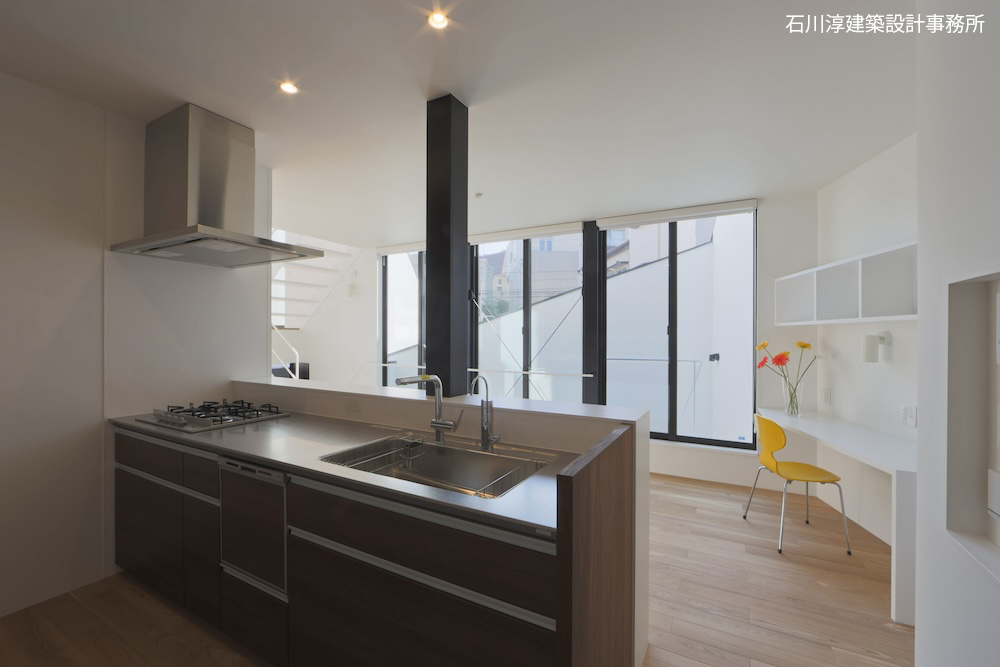 スキップフロアの家　ハコノオウチ13丨日本京都丨石川淳建築設計事務所,アトリエきんぎょばち・石川直子-36