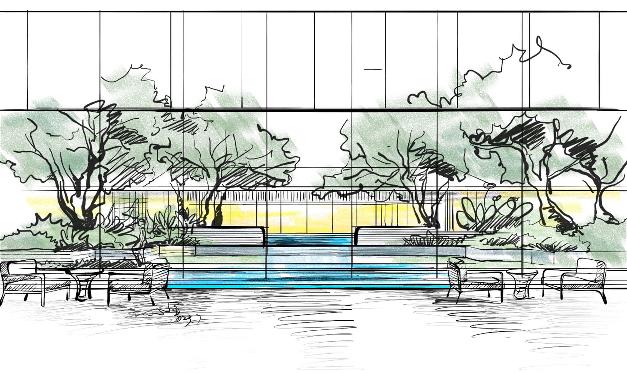 海口鸿园国际公寓（雅诗阁）丨中国海口丨蓝调国际（景观）,上海天华建筑设计有限公司（建筑）-20
