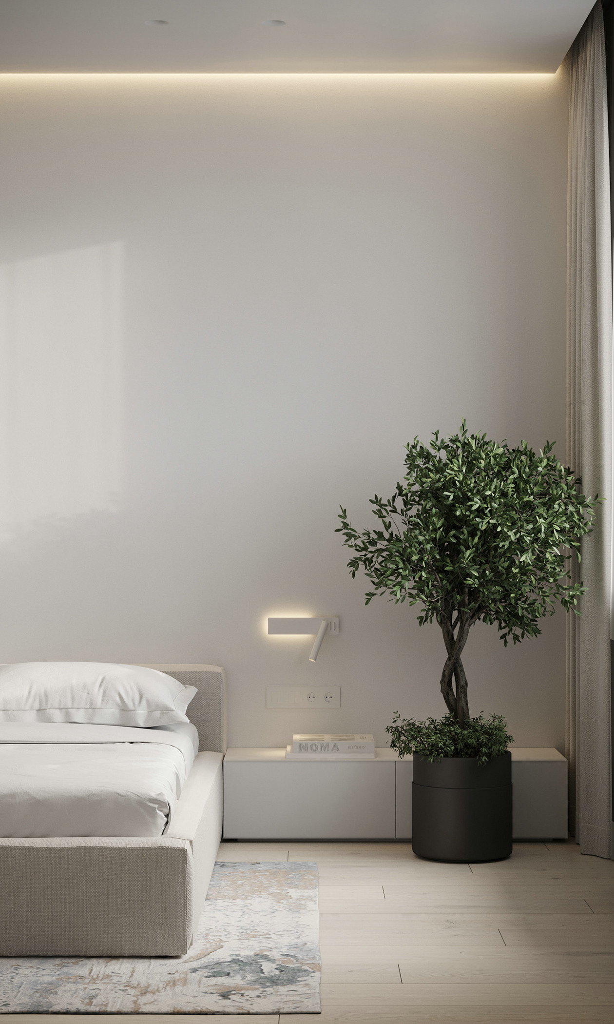 104㎡简约风住宅设计-16