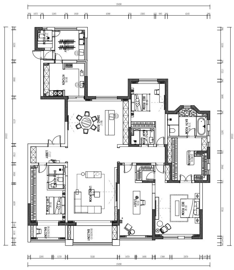 绿地·海珀蘭轩丨西安金螳螂家-1