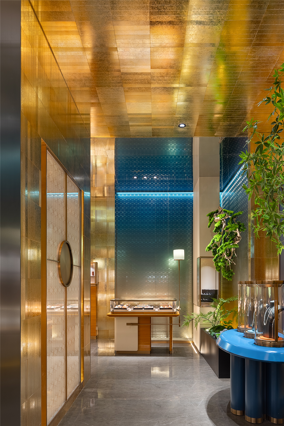 中国黄金国际旗舰店丨中国山西丨佰第设计-48