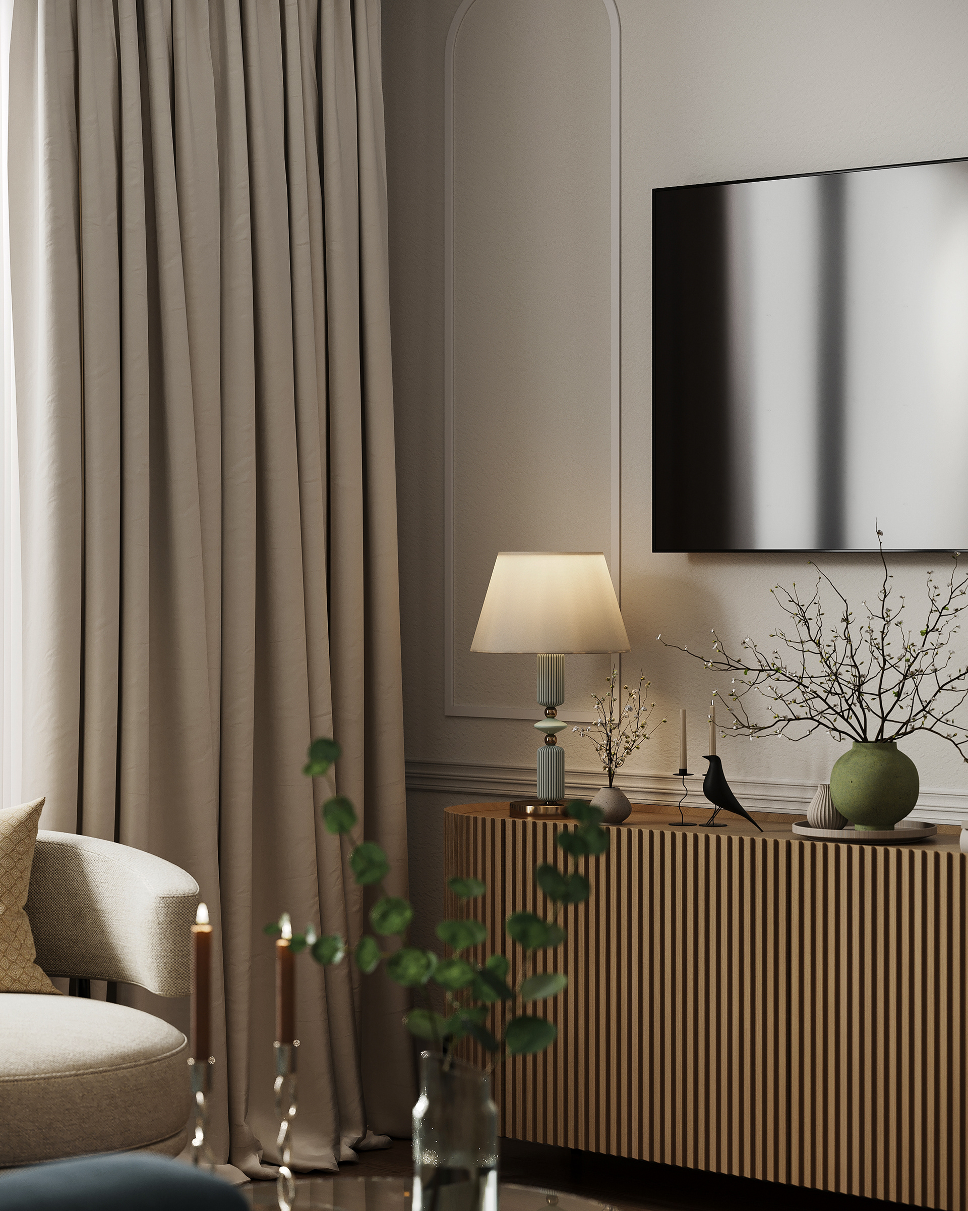 Refined Comfort | Interior Visualization-5