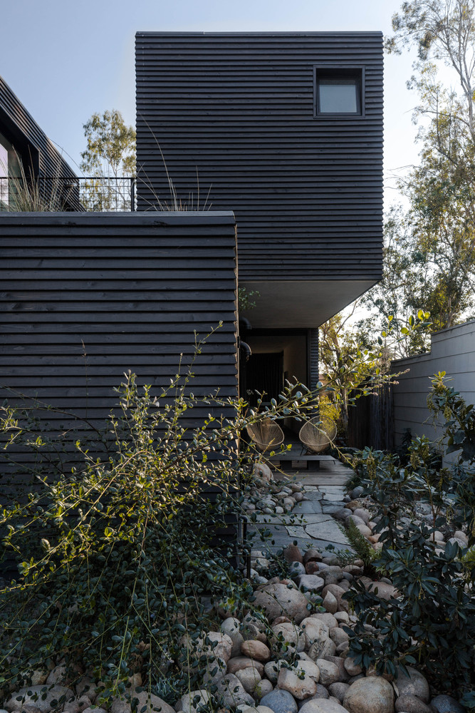 Redwood House 融入峡谷的现代住宅设计-25