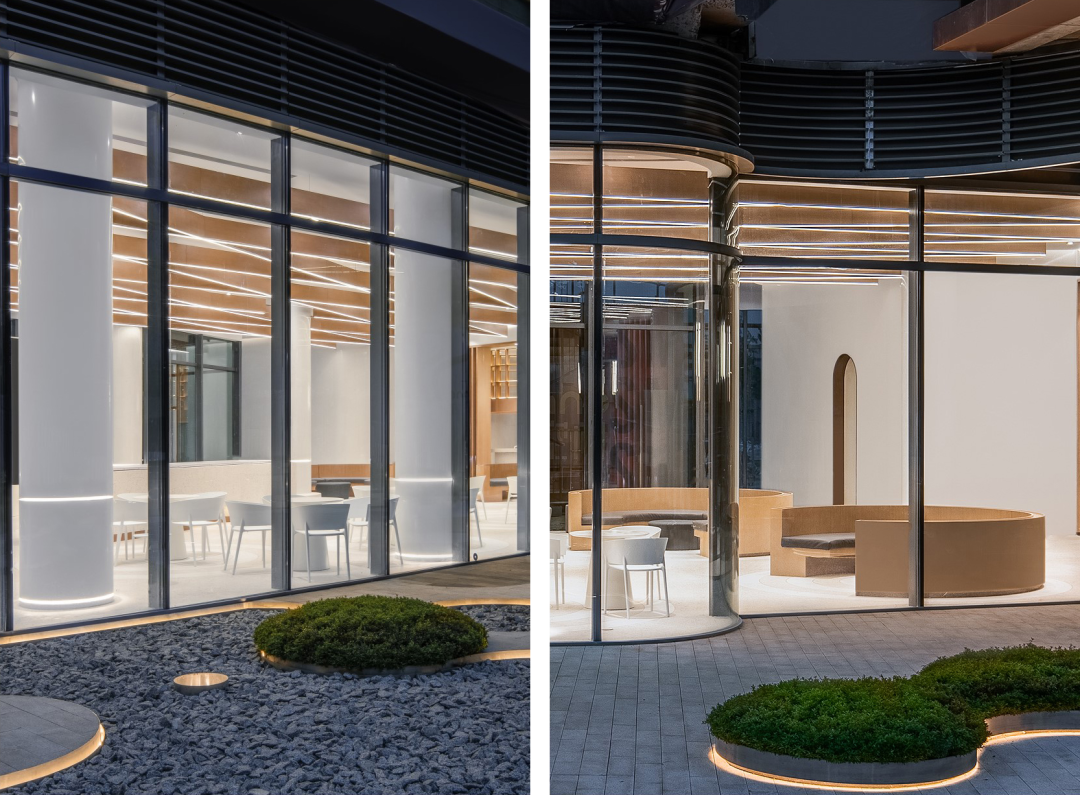 新都川音文创园咖啡厅 | 灵动涟漪，金色蜀锦-11